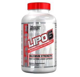 Nutrex Lipo-6 Black Ultra Concentrate Fat Loss Support - 60 Capsules