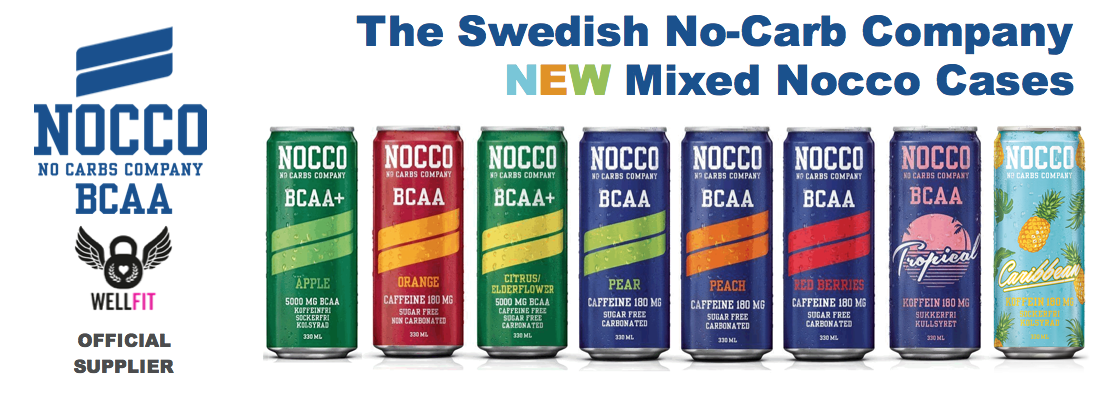 Nocco BCAA Drinks from Well Fit Protein Shops