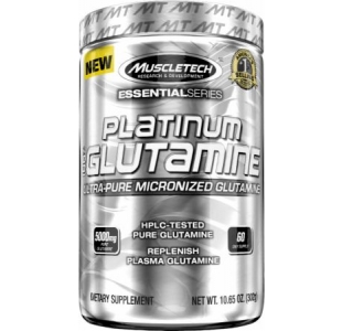 MuscleTech Platinum 100% Ultra Pure Micronised Glutamine - 300g