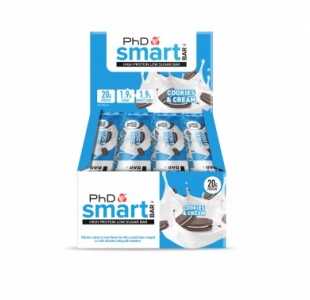 PhD Protein Smart Bar™ - 9 Flavours Available - Box of 12 x 64g Bars