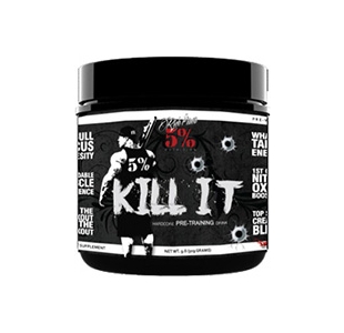 Rich Piana 5% Nutrition Kill It Pre Workout with Creatine and BCAAs - 288g