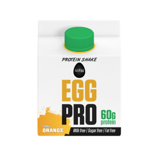 JustEgg Egg Pro Orange Flavoured Egg Protein Drink - 6 or 12 x 300ml