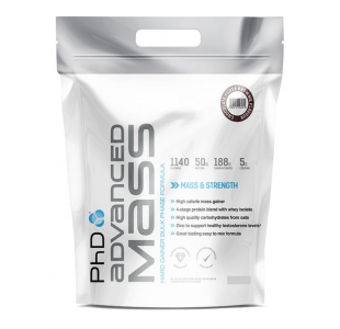 PhD Advanced Mass Gainer Bulk Powder with 4-Stage Protein - 5.4kg