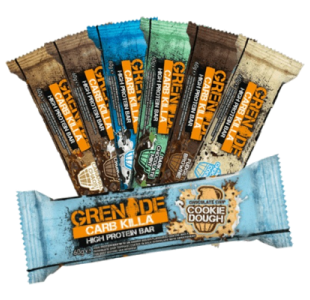 Grenade Carb Killa Cake Protein Bars Mixed 12 x 60g 3 Flavours 