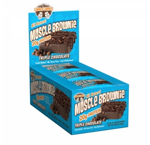 Lenny & Larry's Complete Muscle Brownie Protein Bar - Box of 12 x 80g Bars