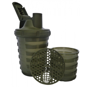 Grenade PA / DEHP Free Army Green Protein Shaker