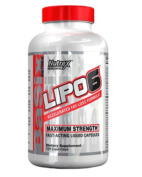 Nutrex Lipo-6 Black Ultra Concentrate Fat Loss Support - 60 Capsules ...