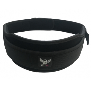 Well Fit Black Weight Lifting Belt